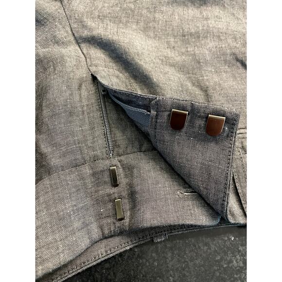 Ann Taylor LOFT Marisa Gray Ankle pants dressy size 0 - Picture 6 of 8